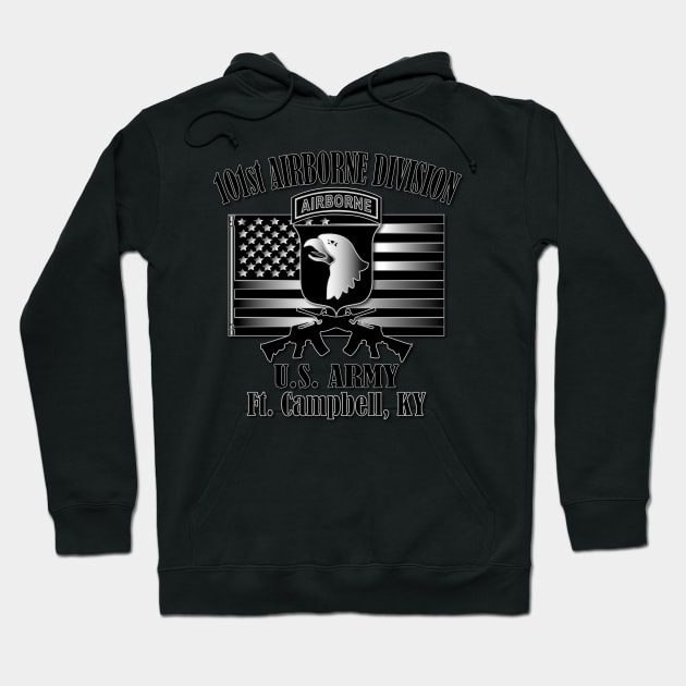 101st Airborne Division- Ft Campbell, KY Hoodie by Relaxed Lifestyle Products